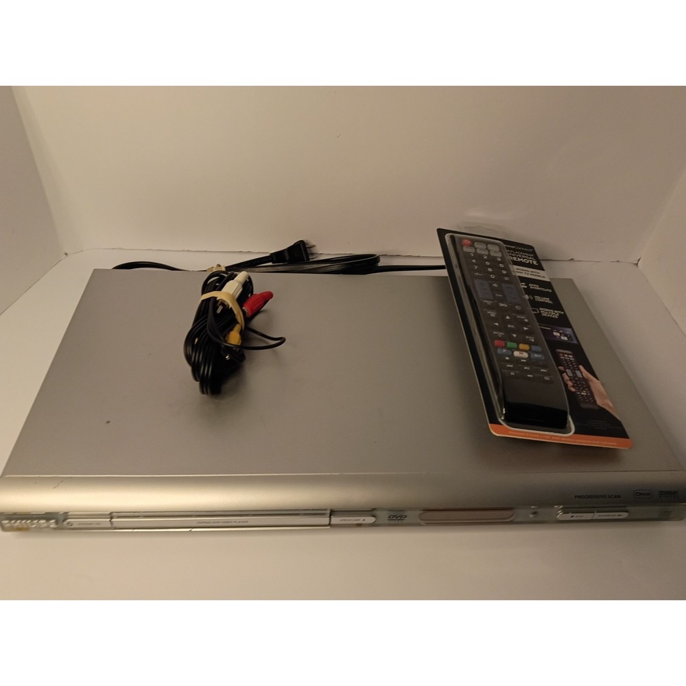 DVD Player Philips Tested W/ RCA Cables DVP642/37 Cd Player w remote